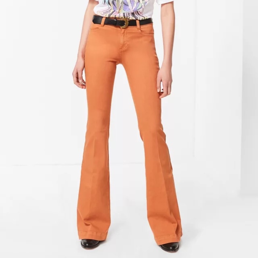 BDG Mid-rise Stretchy Flare Jean Urban Outfitters